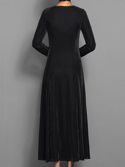 Julia | Damen Slim-Fit-Kleid in voller Länge für besondere Anlässe