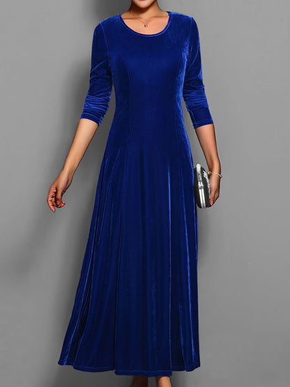 Julia | Damen Slim-Fit-Kleid in voller Länge für besondere Anlässe