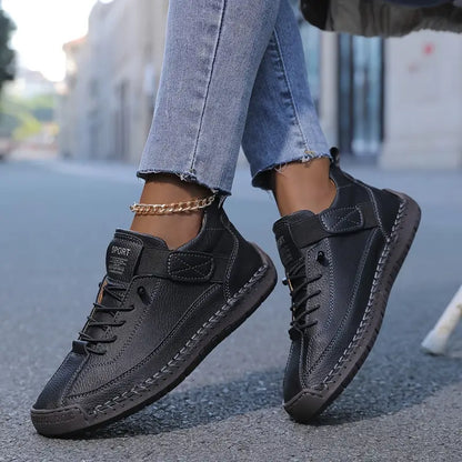 Andrea | Damen Orthopädische Klettverschluss Casual Sneakers