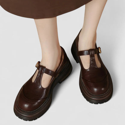 Hanna | Damen Orthopädische Mary Jane Winterstiefel