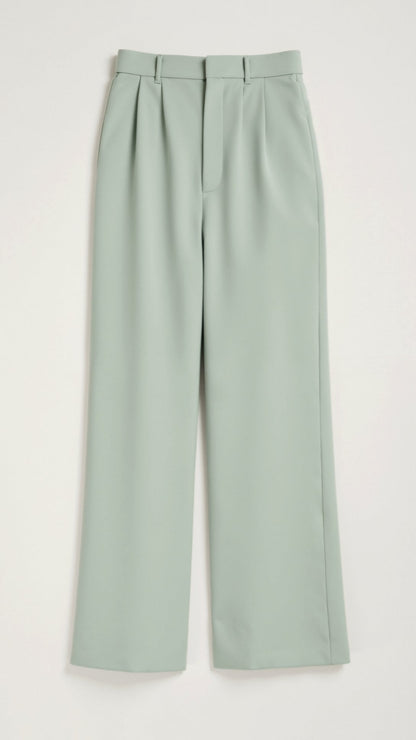 Gabriela | Damen Frühjahrs Hochtaillierte Weite Hose