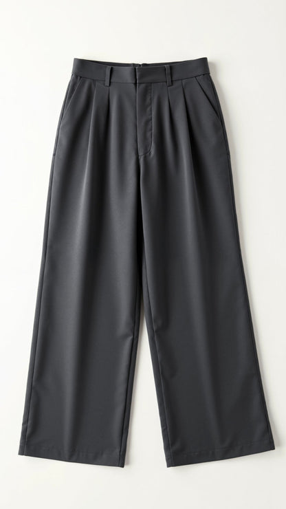 Gabriela | Damen Frühjahrs Hochtaillierte Weite Hose