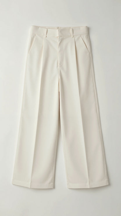 Gabriela | Damen Frühjahrs Hochtaillierte Weite Hose