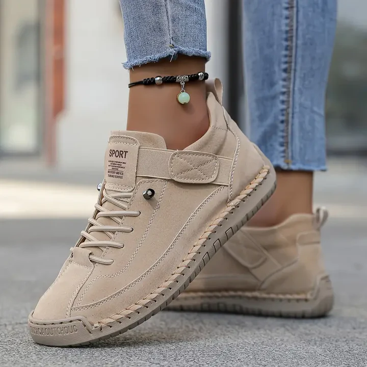 Andrea | Damen Orthopädische Klettverschluss Casual Sneakers