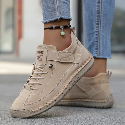 Andrea | Damen Orthopädische Klettverschluss Casual Sneakers