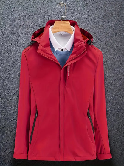 Irina | Damen Winddichte Winterjacke mit Kapuze
