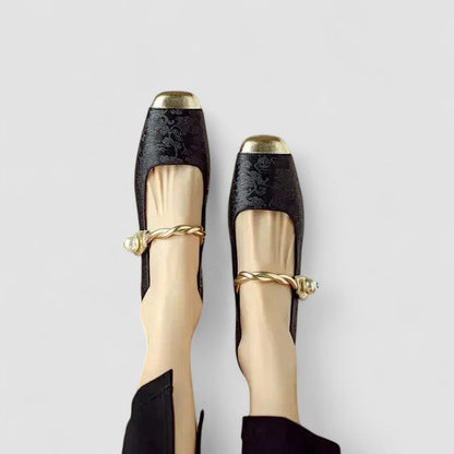 Gabriela | Damen Orthopädische Mary Jane Niedrig-Absatz-Schuhe