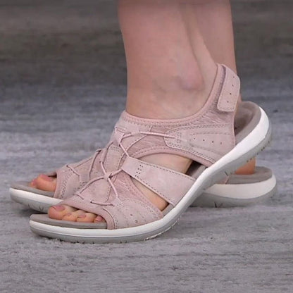 Karin | Damen Riemen Freizeitsandalen Zum Gehen