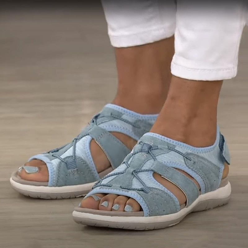 Karin | Damen Riemen Freizeitsandalen Zum Gehen