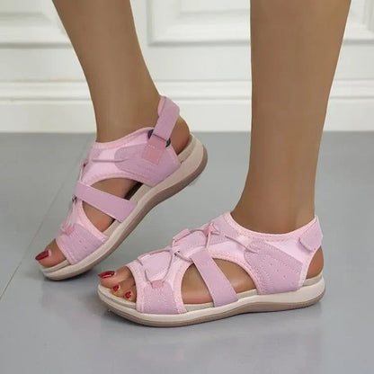Karin | Damen Riemen Freizeitsandalen Zum Gehen