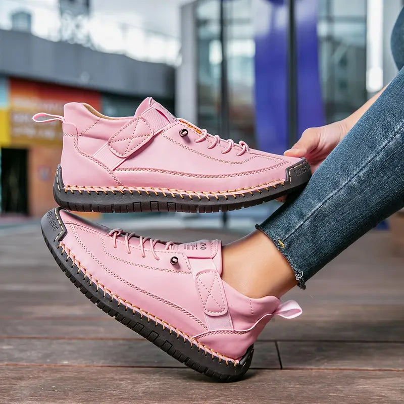 Andrea | Damen Orthopädische Klettverschluss Casual Sneakers